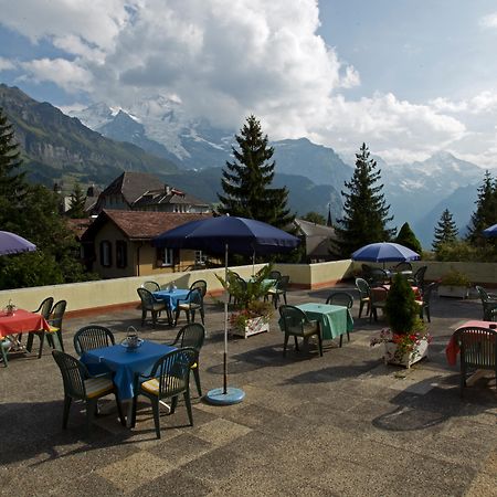Hotel Belvédère Wengen Exterior foto