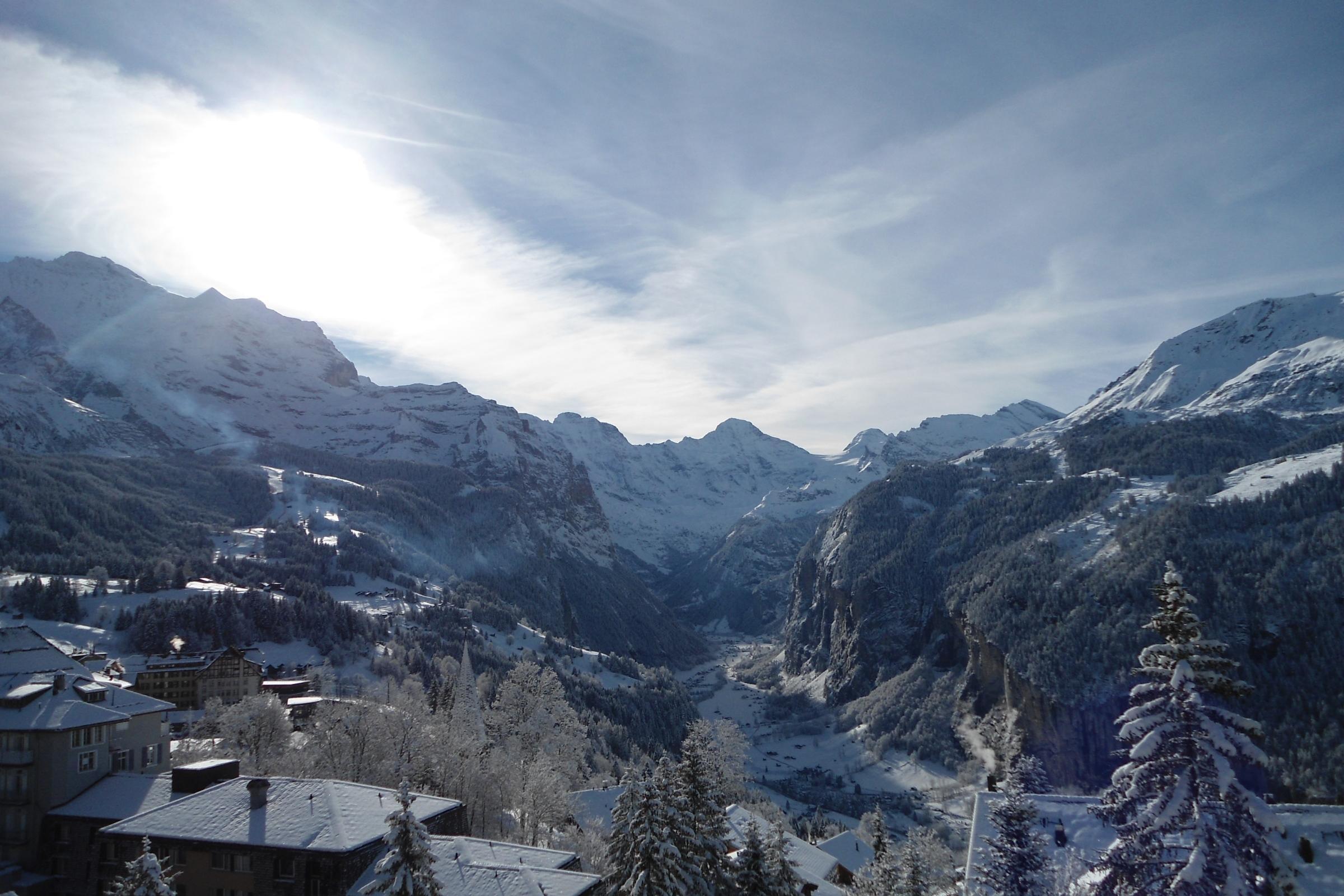 Hotel Belvédère Wengen Exterior foto