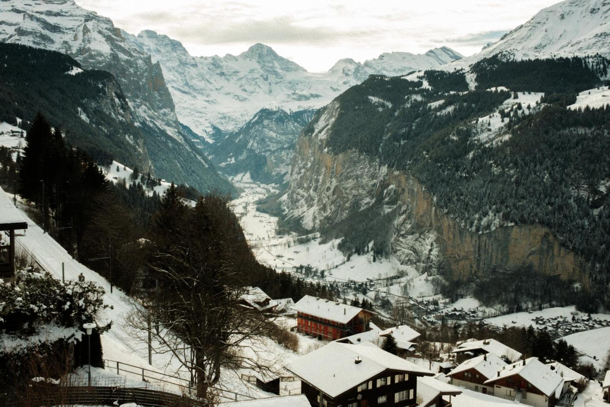 Hotel Belvédère Wengen Exterior foto