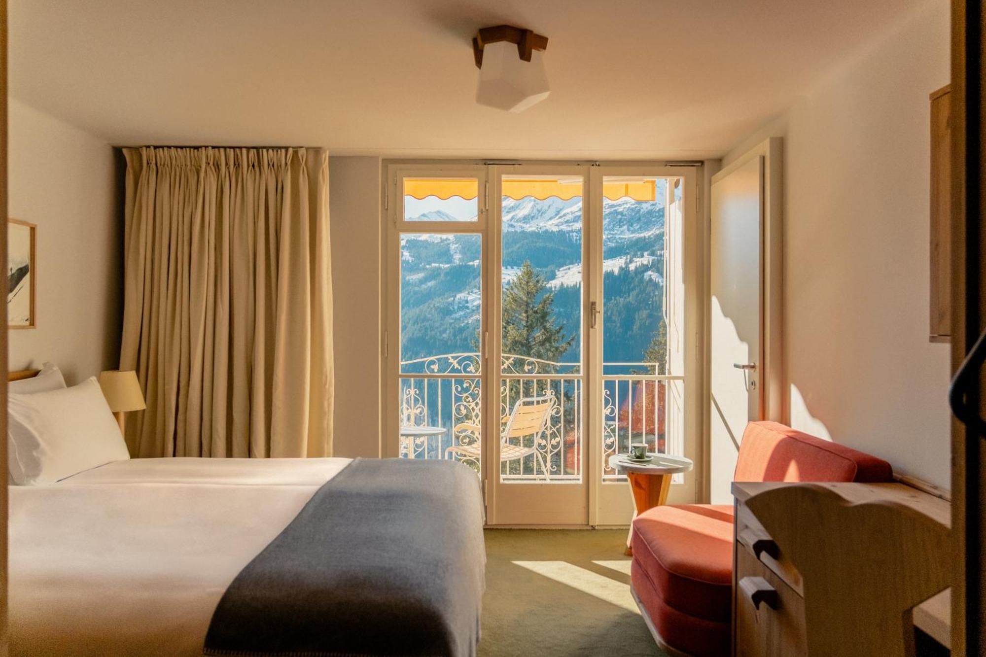 Hotel Belvédère Wengen Exterior foto