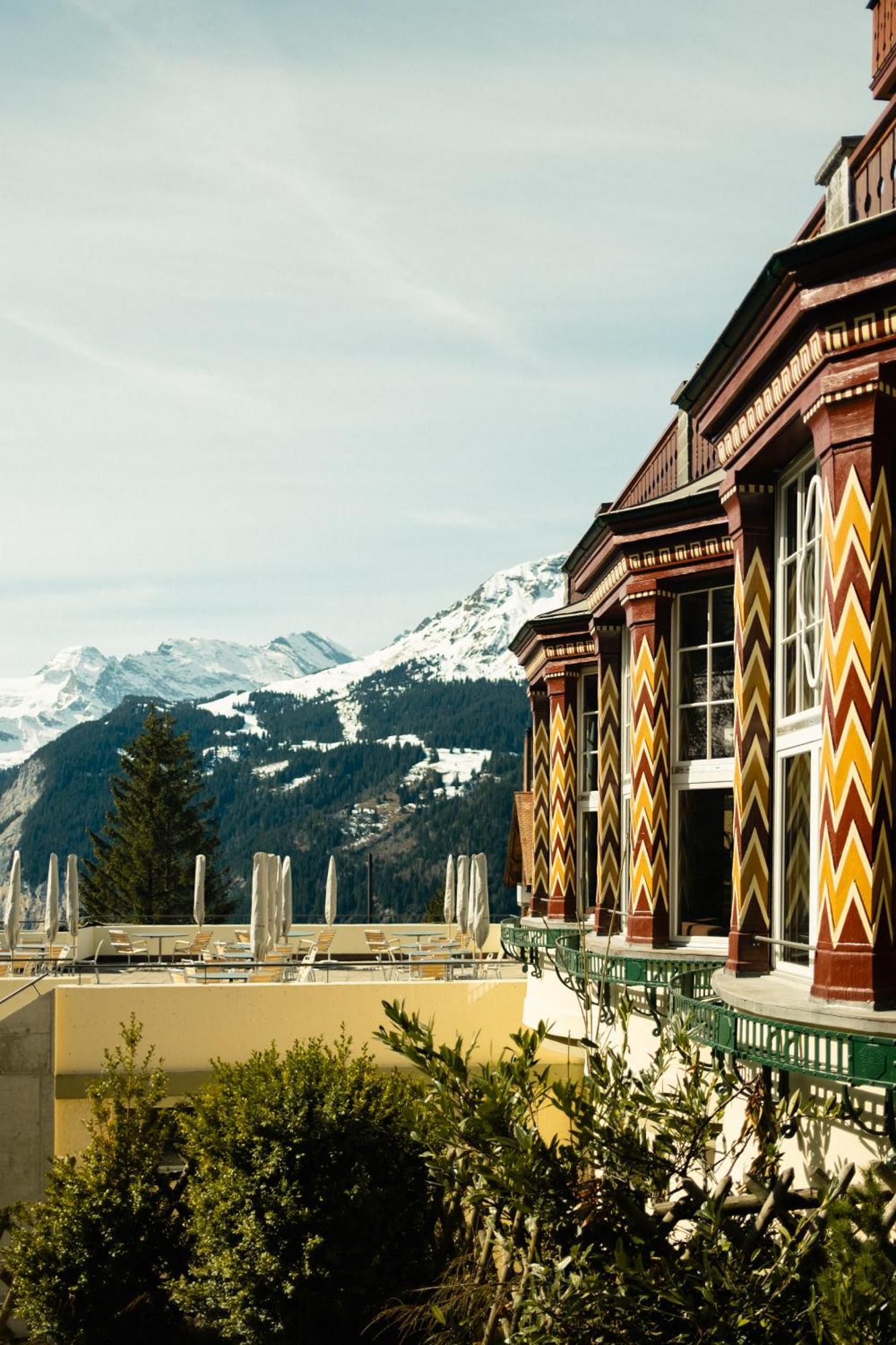 Hotel Belvédère Wengen Exterior foto